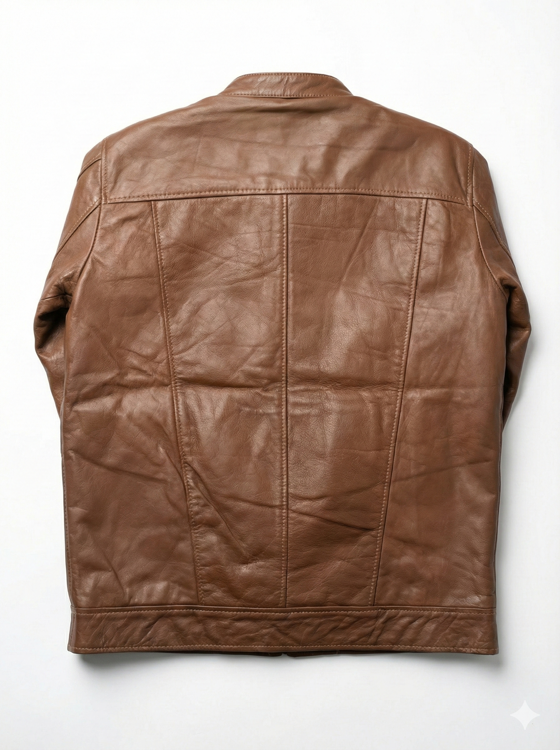Brown Cow Leather Jacket